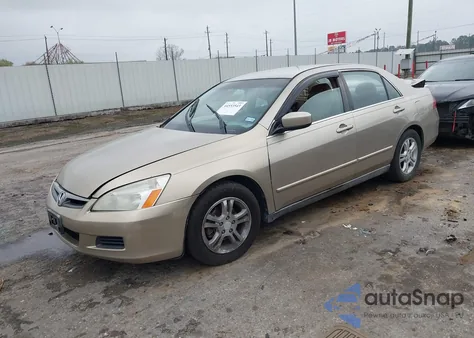 2006 Honda Accord 2.4 Lx из США, поврежденный, VIN 3HGCM56466G705562